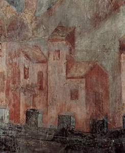 Frescoes in the Upper Church of San Francesco in Assisi, southern transept, scene: Apocalypse, Detail by Cimabue